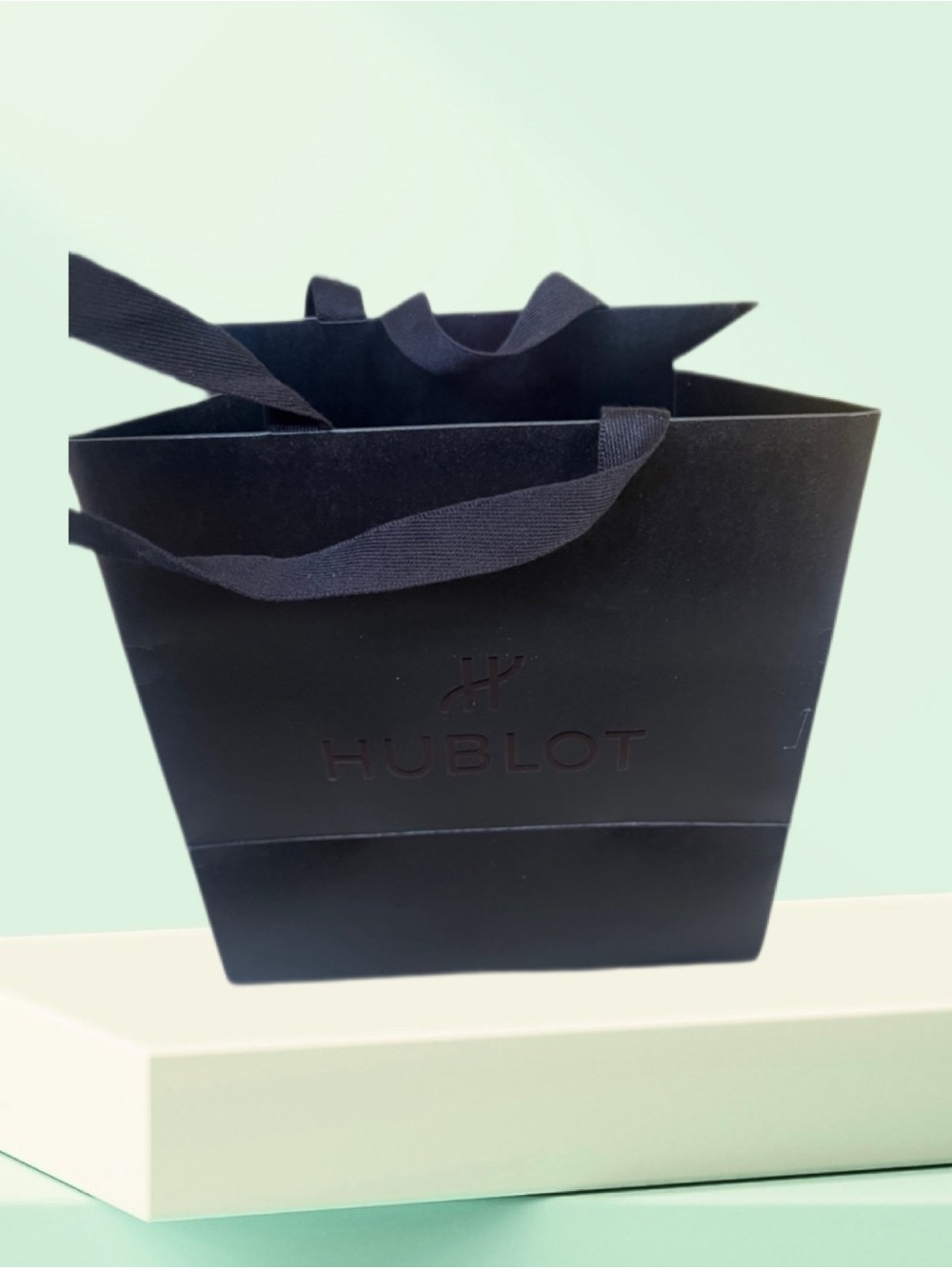 Hublot Black Paper Shopping Bag